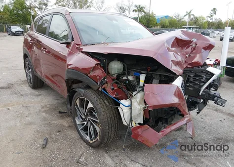 2020 Hyundai Tucson Sport from USA, damaged, VIN KM8J33AL4LU193400